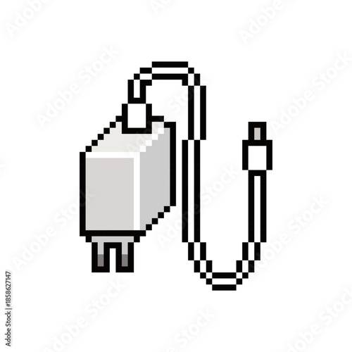 charger tool device pixel art