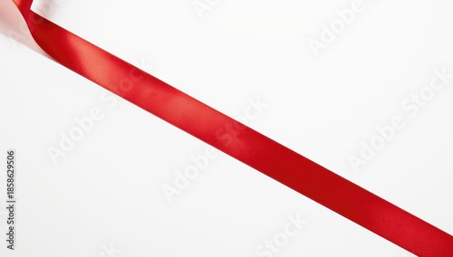 Red ribbon bookmark isolated on white background, functioning as a page marker in reading materials, simple backdrop, International Literacy Day Free Download Red ribbon bookmark isolated on white background, functioning as a page marker in reading materials, simple backdrop, International Literacy Day - GFXLoad