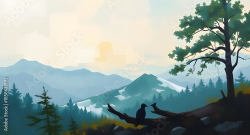 impressionist abstract landscape, impressionistic horizon oil, blurred natural forms, painterly stroke suggestion, dreamy scene painting, fuzzy scenery abstraction, softened edges artwork, field of li