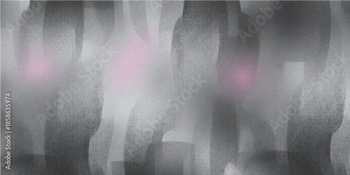 Abstract pink background with blue lines features a futuristic motion design and light smoke texture for a dark technology backdrop