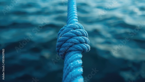 Polypropylene rope with a b...