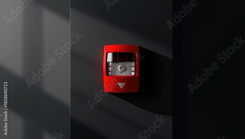 Fire alarm sensor installed...