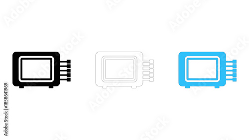 Industrial display controller for managing and driving output