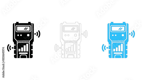 Industrial data logger device for collecting and storing operational data