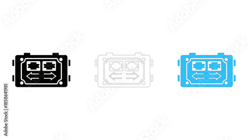 Industrial ethernet converter for stable data transmission