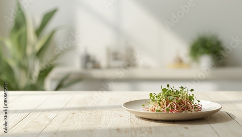 Sprouts displayed on a bowl...