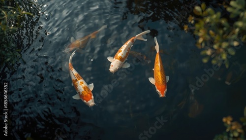 Vibrant carp species in cal...