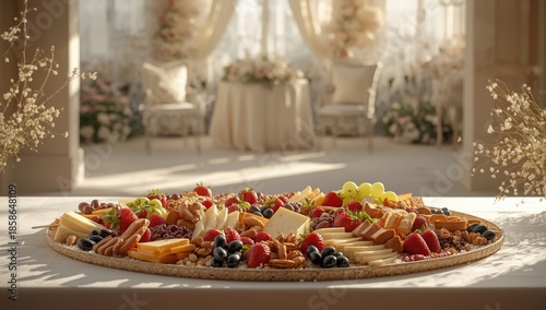 Elegant wedding table setti...