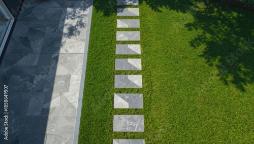 Aerial view of a contempora...