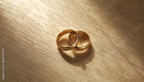 Pair of wedding bands locke...