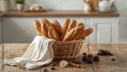 White table setting with a ...
