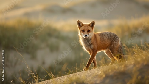 Wildlife scene featuring a ...