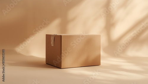 Cardboard box used for ship...