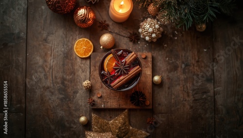 Seasonal holiday warm mulle...