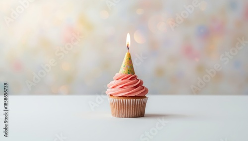 Sweet birthday cupcake deco...