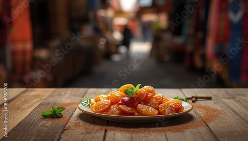 Moroccan orange salad with ...