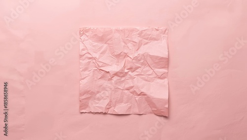 Pink textured paper surface...