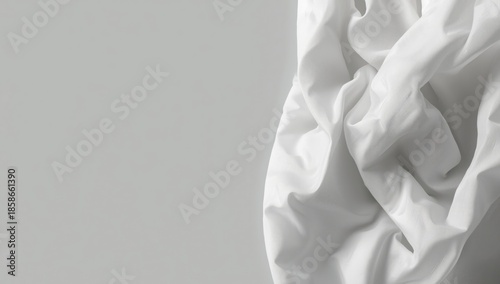 Wrinkled textile surface se...