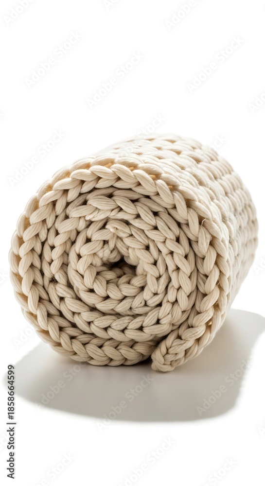 Obraz premium Rolled Knit Blanket.