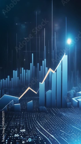 データとエネルギーが成果につながるビジネス戦略の背景動画