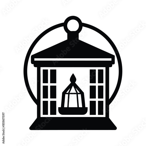 Sapa Lantern Shop Local Market Icon