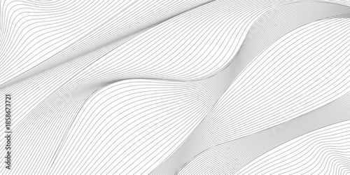 Premium background design with diagonal line pattern in grey colour. Vector white horizontal template for business banner, formal invitation