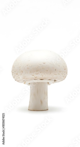 Single White Mushroom.