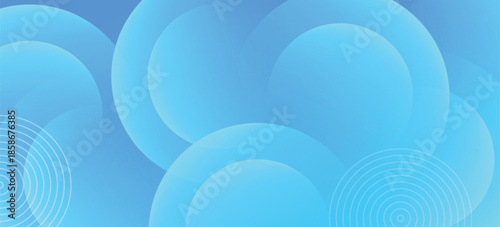 Art & IllustrationAbstract background, colorful. Blue  gradations, circle effect style. Modern background, memphis. Eps 10 vector