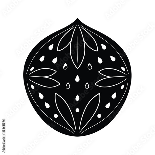 Sellou Moroccan Dessert Almond Decoration