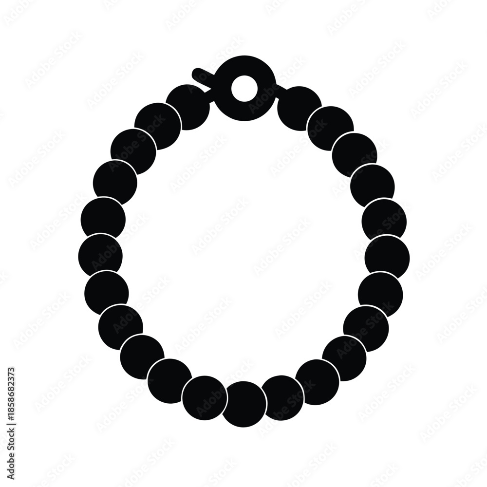 Obraz premium Senegal Bead Bracelet Icon