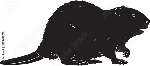 Beaver Silhouette