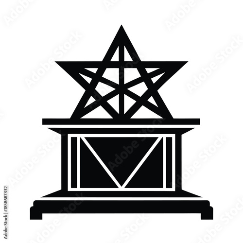 Seven Ray Star Altar Design