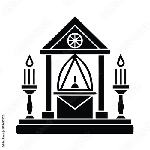 Seven Spiritual Lines Altar Icon