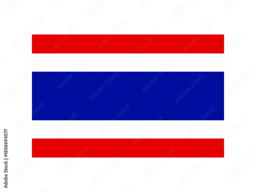 Fototapeta premium タイの国旗のアイコンイラスト素材3