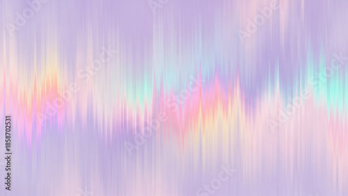 Pastel aurora waves drift softly across lavender silence like distant memories breathing

