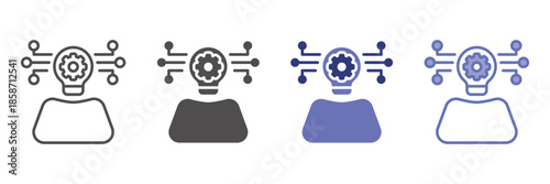 Behavior collection of icon styles