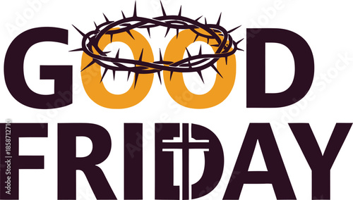 Good Friday Christian Symbolism With Cross