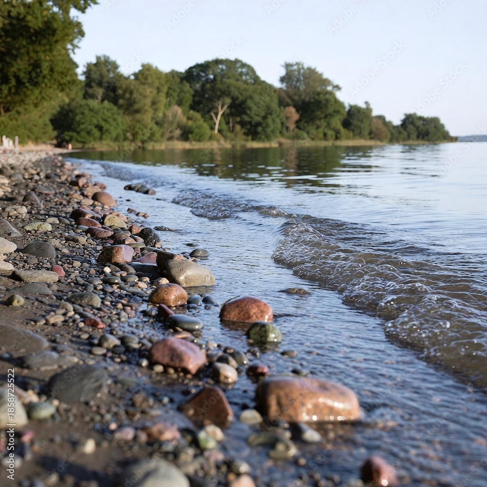 Obraz premium river and rocks