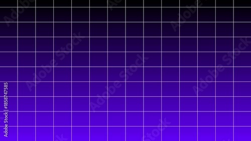 Seamless grid Background moving from left to right on a black background. Grid Background Horizontal Loop Animation right. dark grid pattern background moving from left to right