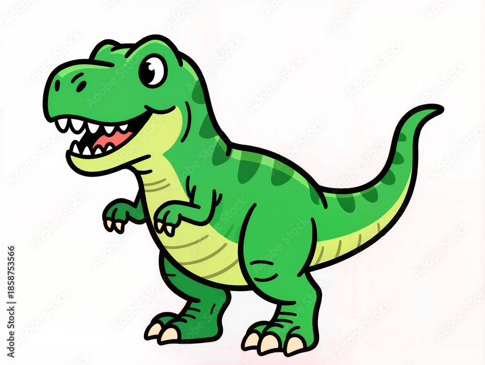 Obraz premium tyrannosaurus rex dinosaur vector