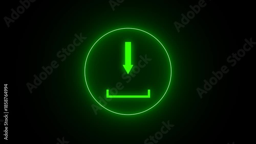 download icon arrow connection and download management