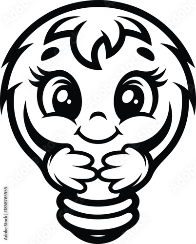 Smart Bulb LED Lighting for Home Automation Concept