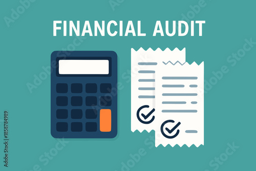 Financial Audit and Accounting Checklist Illustration