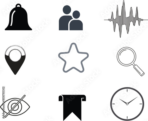 different kinds of social media icon 