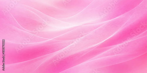 Smooth pink and purple silk satin fabric background with soft flowing waves and a luxury textile pattern design for a light material wallpaper backdrop
