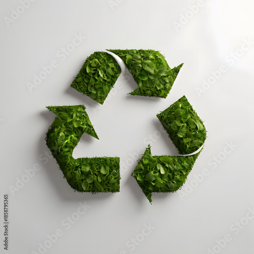green recycle symbol