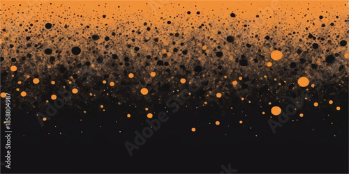 Abstract golden vector illustration of a sparkling Christmas background with bright stars and magic light particles for a festive winter night wallpaper design