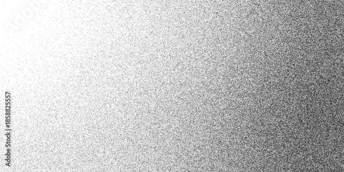 Black stipple sand grain effect. Abstract grunge monochrome surface, overlay. Abstract grain noise of black irregular dots or grainy dust sand particles. Grain noise vector dust dots grunge texture