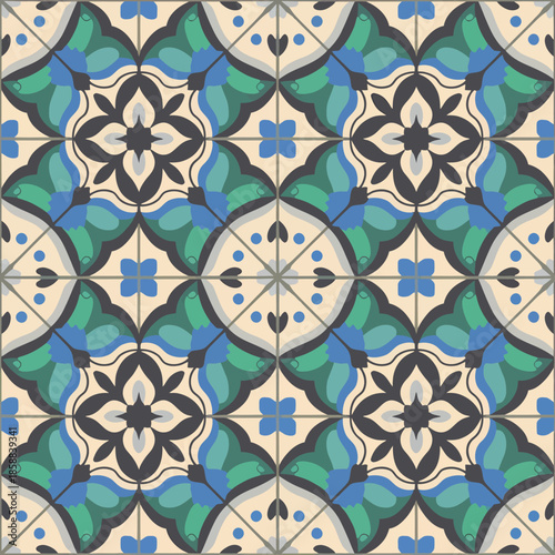 vector illustration hires Collection of High-Resolution Abstract Seamless ornament Patterns with Diverse Designs and Textures 
