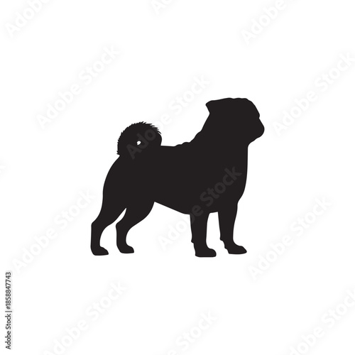 Pug Silhouette